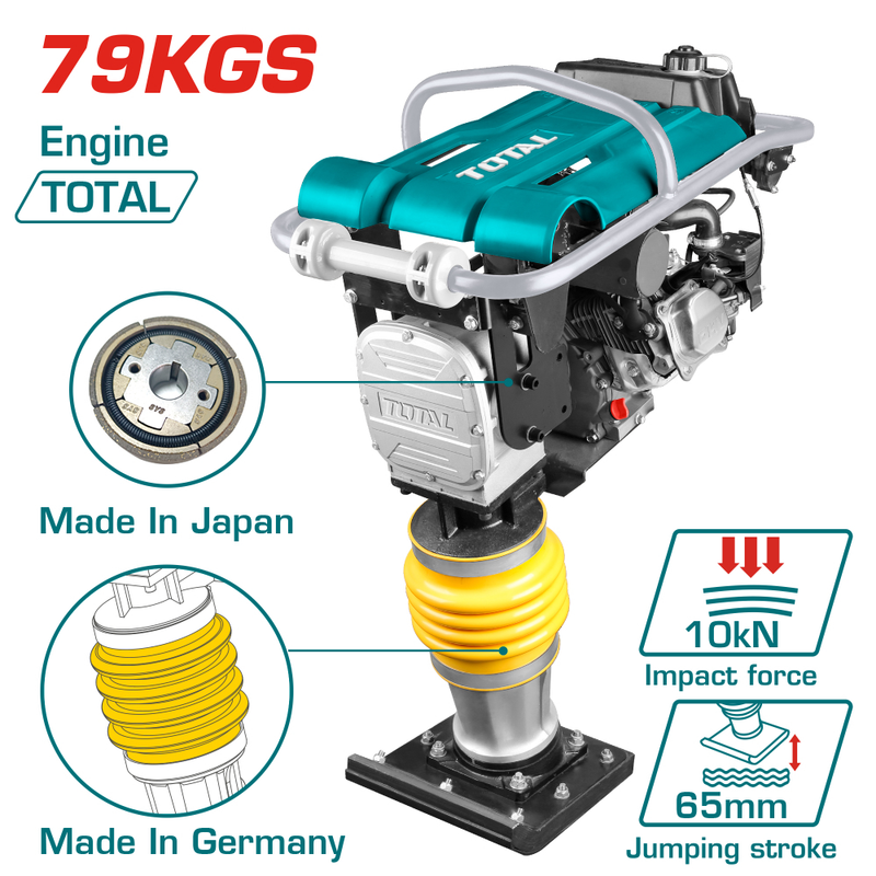 TP880-1 - GASOLINE TAMPING RAMMER 79KGS HONDA ENGINE 5.5 HP