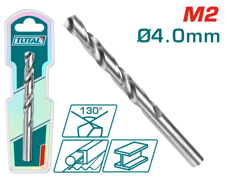 TAC1200401 - M2 HSS DRILL BIT 4.0mm