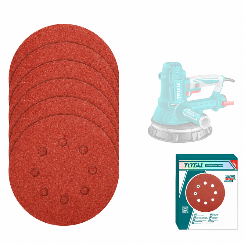 TAC180030 - SANDING SHEET FOR RANDOM ORBITAL SANDER 180mm (7").