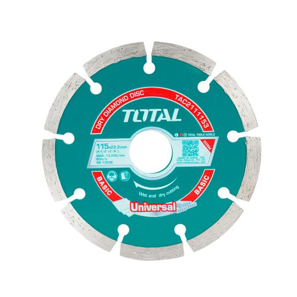 TAC2111153 - DRY DIAMOND DISC 115mm (4-1/2")x22.2mm