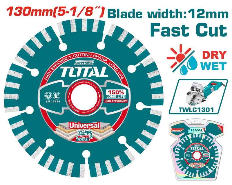 TAC2111301 - Dry Diamond Disc (130(5-1/8")X20mm.