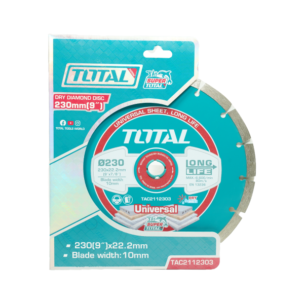TAC2112303 - Dry Diamond Disc 230mm