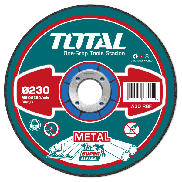TAC2232301 - Abrasive Metal Grinding Disc 230x6.0mm