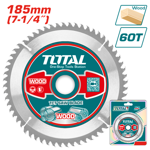 TAC231413 - TCT Saw Blade 185mm (7-1/4") PCS