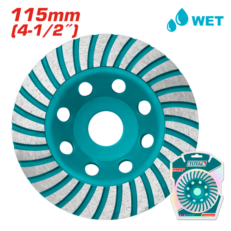 TAC2411151 - Diamond Cup Wheels 115mm PCS