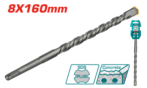 TAC310802 - SDS Plus Hammer Drill 8X160 mm PCS