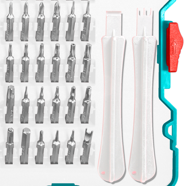TACSD30376 - 37 PCS PRECISION SCREWDRIVER SET