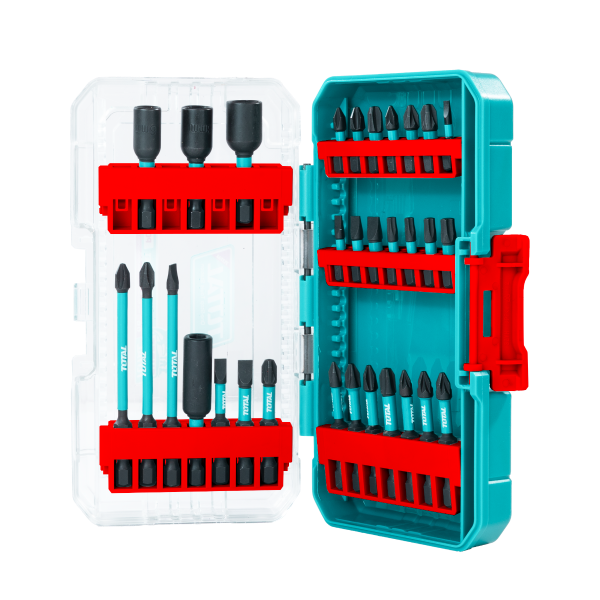 TACSDL11306 - 31 PCS IMPACT SCREWDRIVER BITS SET