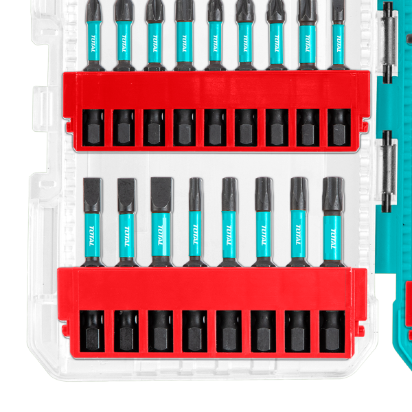 TACSDL25106 - 51 Pcs Impact Screwdriver Bits Set