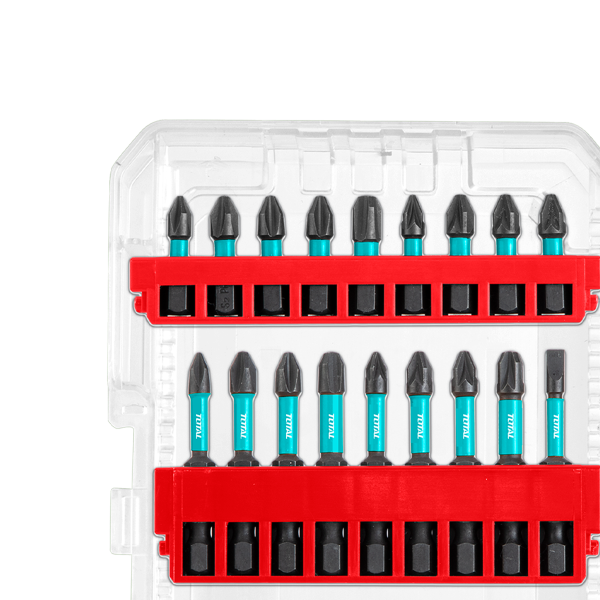 TACSDL25106 - 51 Pcs Impact Screwdriver Bits Set