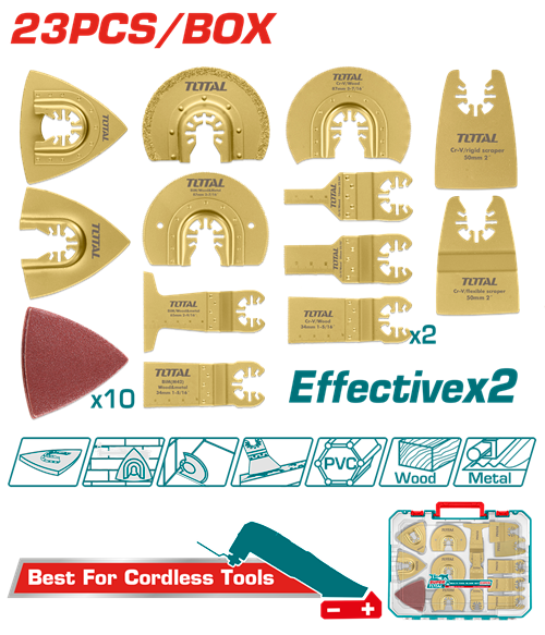 TAKTMT2301 - Multi Tool Blade Set 23PCS / SET SET