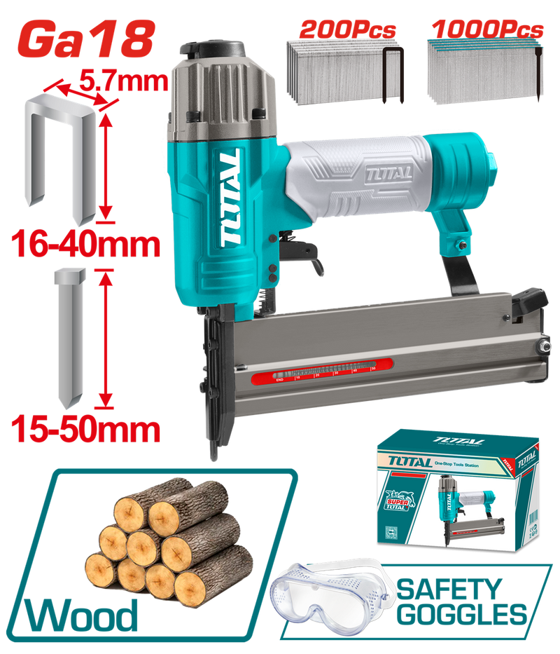 TAT81501 - 2 IN 1 Combo Brad Nailer PCS