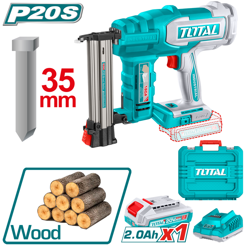 TCBNLI2008 - CORDLESS BRAD NAILER 35mm