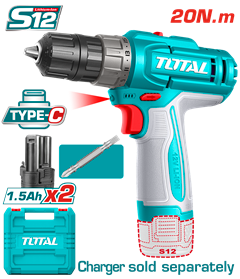 TDLI12206 - Cordless Drill 20N.m