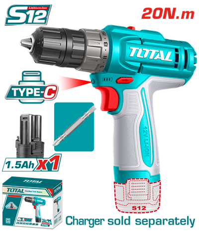 TDLI122061 - Cordless Drill 20N.m
