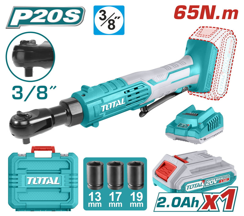 TDRLI20652 - Cordless drive ratchet 65Nm.