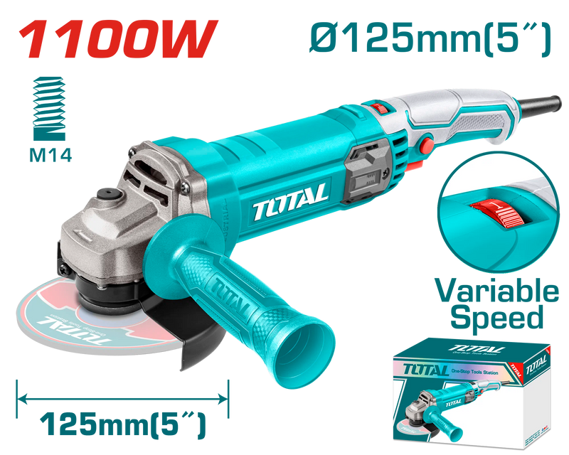 TG110125565 - Angle Grinder 1100W (125mm).