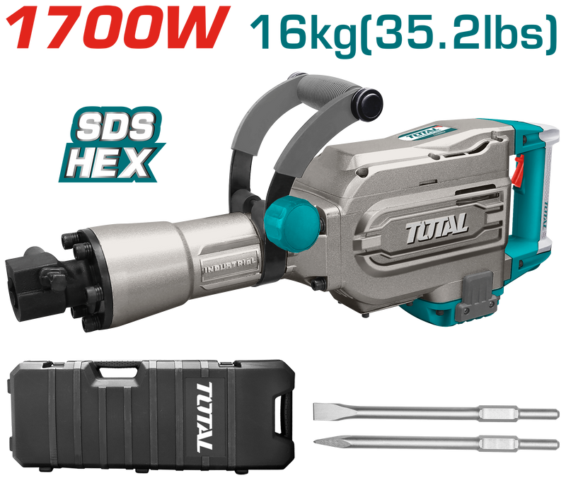 TH215456 - Demolition Breaker 1700W 16KG PCS