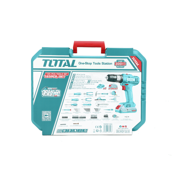 THKTHP11652 - 165 PCS TOOLS SET 66 N.m