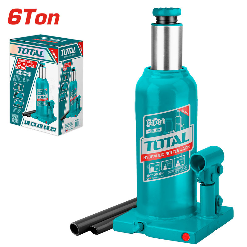 THT109062 - HYDRAULIC BOTTLE JACK 6 TON