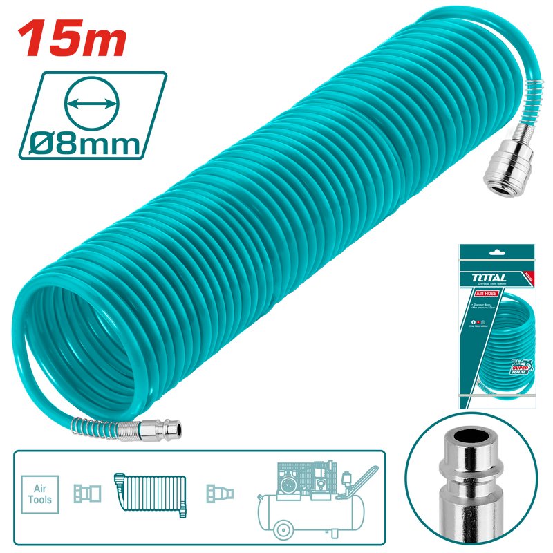 THT11151 - AIR HOSE 15m 8mm DIA