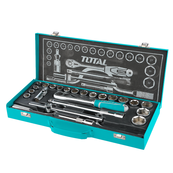 THT141253 - 24 PCS 1/2" SOCKET SET
