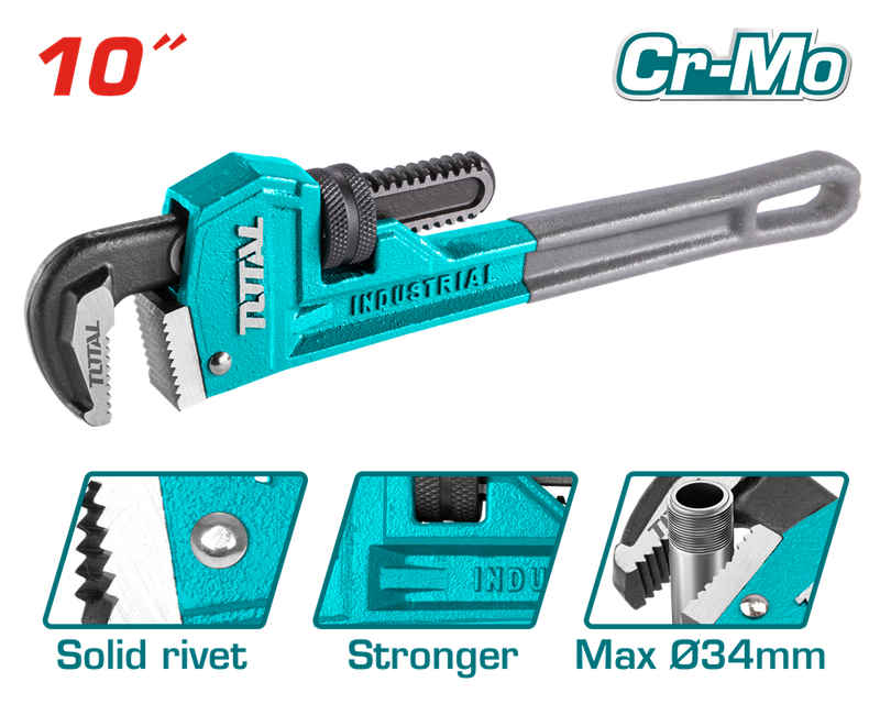THT171006 - Pipe Wrench 10" PCS