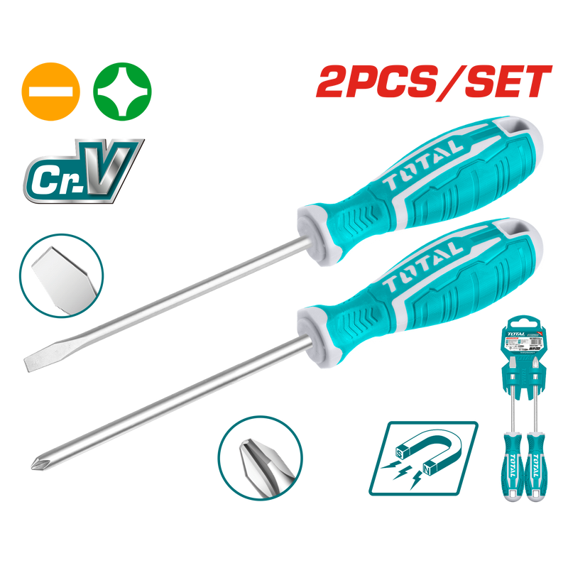 THT250201 - 2 Pcs Screwdriver Set SET