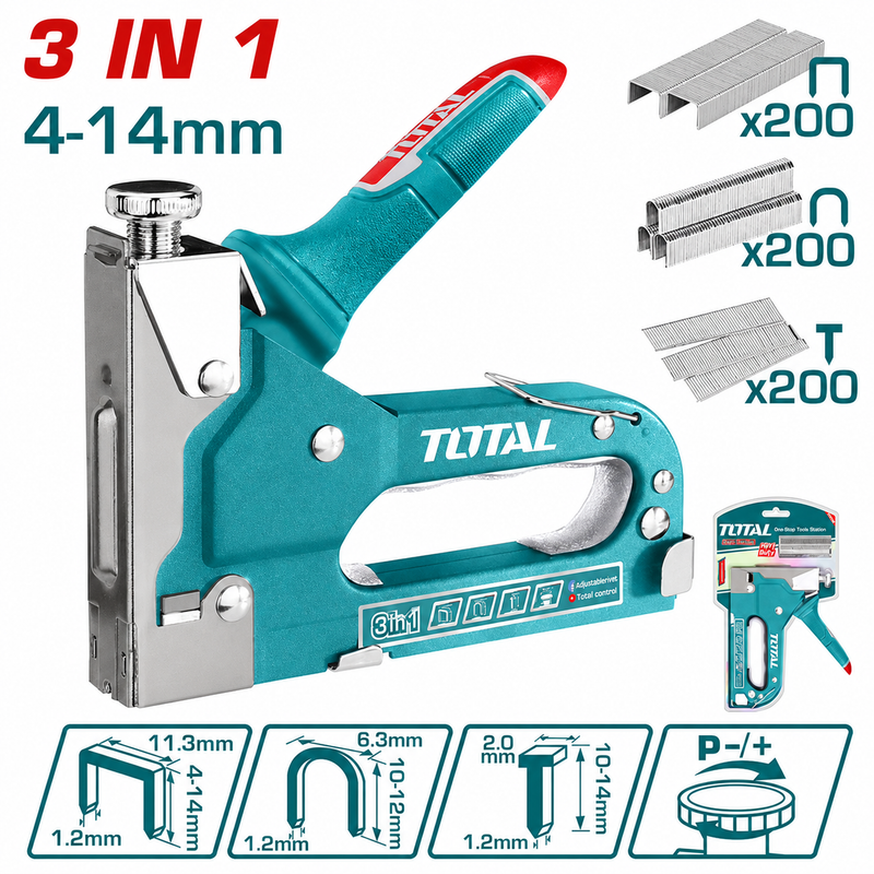 THT31143 - 3 IN 1 STAPLE GUN.