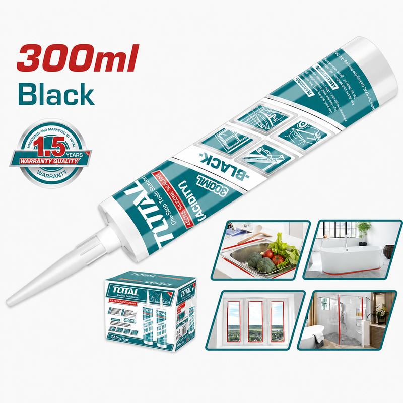 THT3512 - ACETIC SILICONE SEALANT (TRANSPARET).