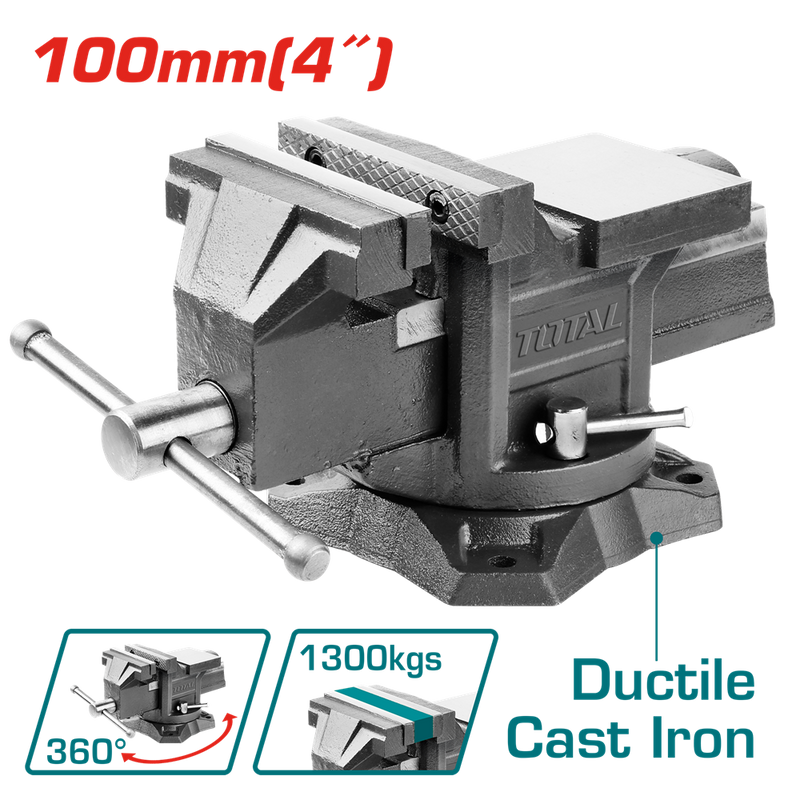 THT6146 - Bench Vice 100mm (4")