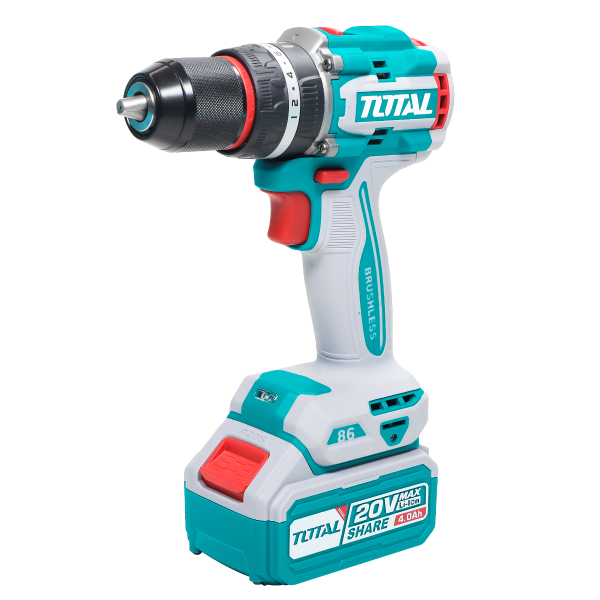 TIDLI20868 - Brushless Cordless Impact Drill 86N.m