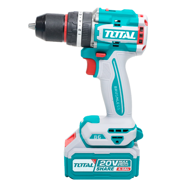 TIDLI20868 - Brushless Cordless Impact Drill 86N.m