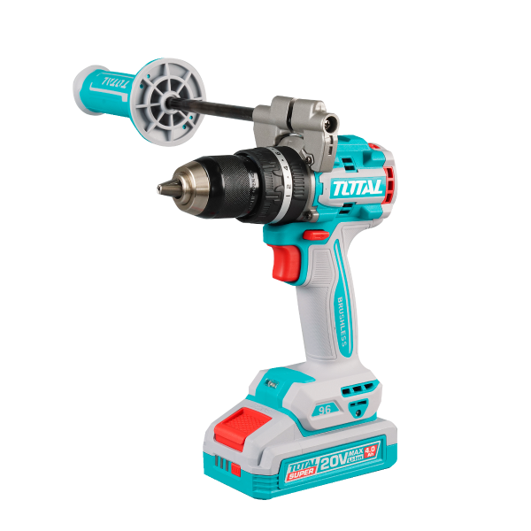 TIDLI209689 - BRUSHLESS CORDLESS IMPACT DRILL 20V/96 N.m