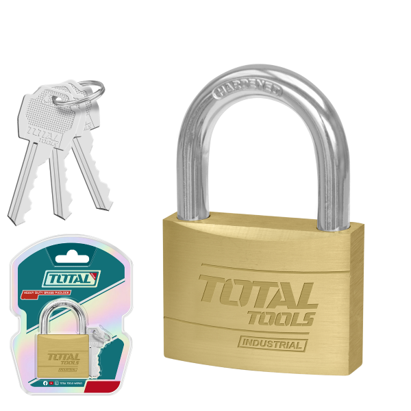 TLK32602 - Heavy Duty Brass Padlock 60mm