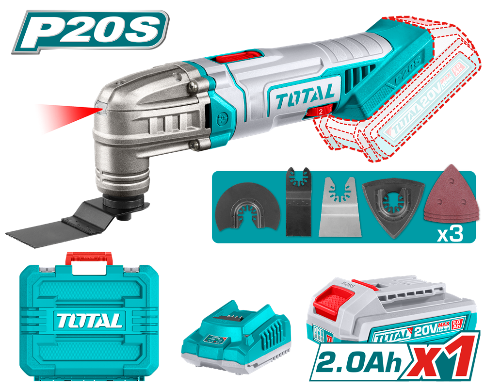 TMLI20228 - Cordless Multi-Tool 20V PCS — Total Tools UG