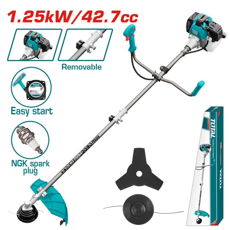 TP5434421 - Gasoline Grass Trimmer and Brush Cutter 1.25KW / 42.7CC PCS