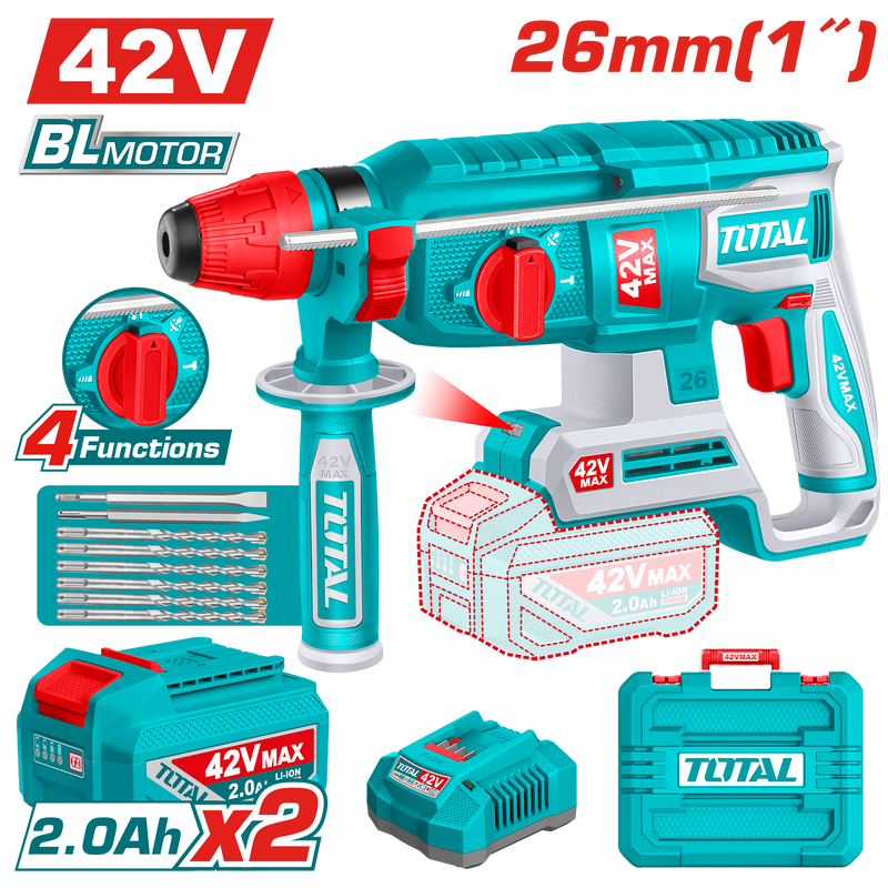 TRHLI422682 - CORDLESS ROTARY HAMMER 26mm (1")