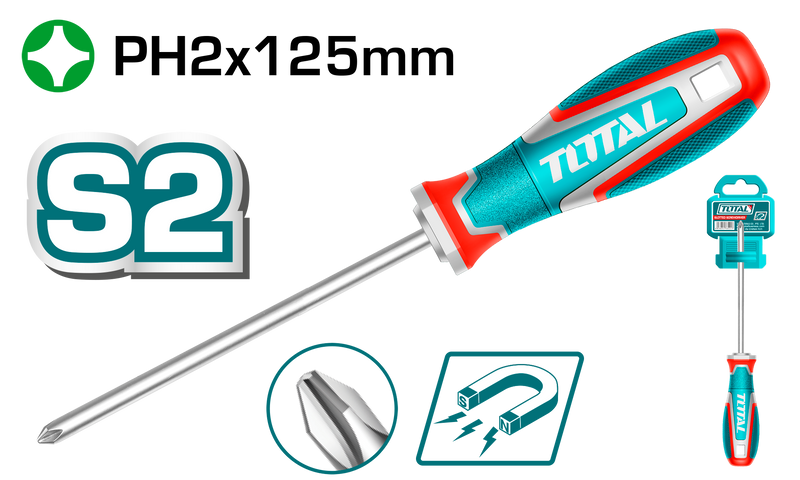 TSDPH2125 - Phillips Screwdriver 2x125mm PCS
