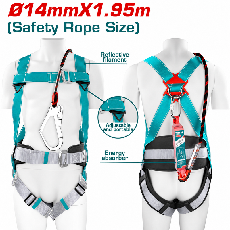 TSH501420 - SAFETY HARNESS 14mmX1.95m