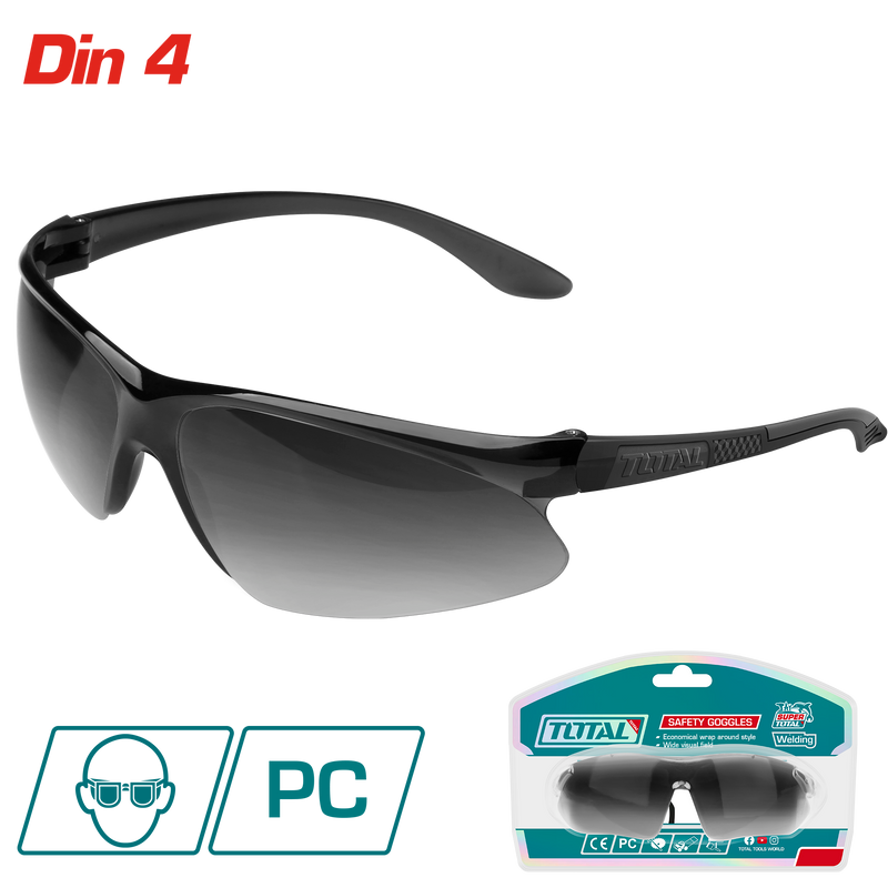 TSP305 - Safety Goggles Din 4 PCS