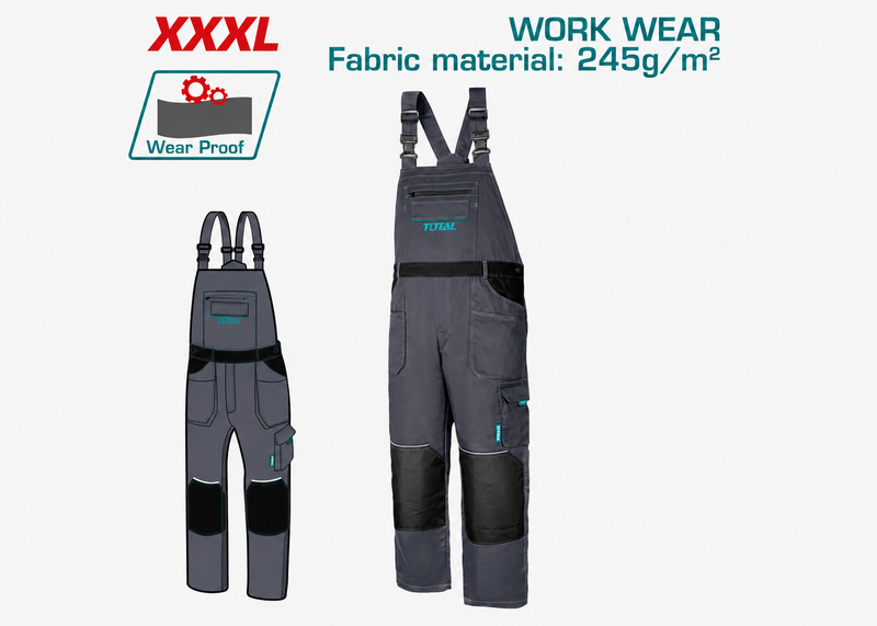 TSP6033 - WORK OVERALLS.