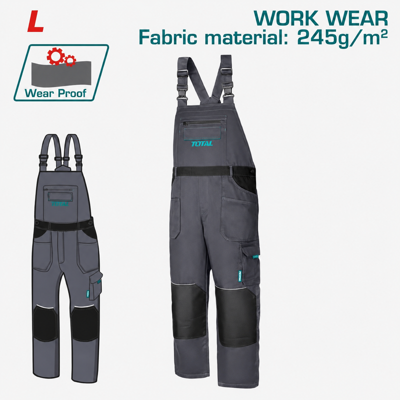 TSP6033 - WORK OVERALLS.