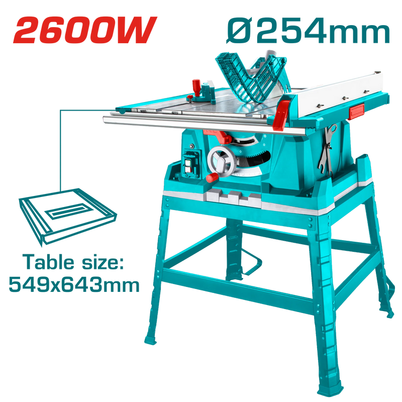 Table Saw 2600W.