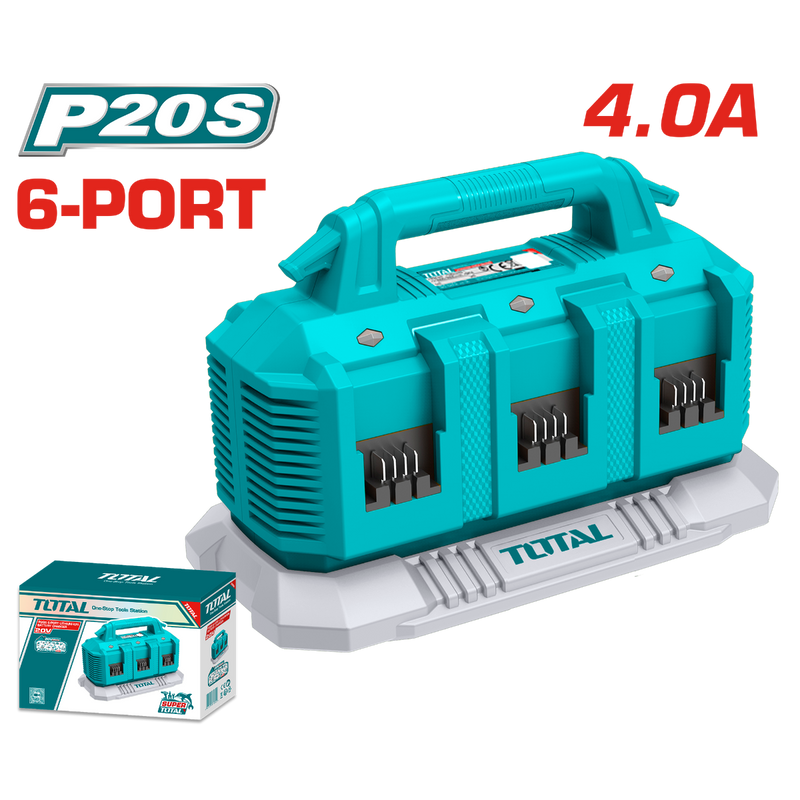 TFCLI2064-8 P20S BATTERY CHARGER 6 PORT 4.0A